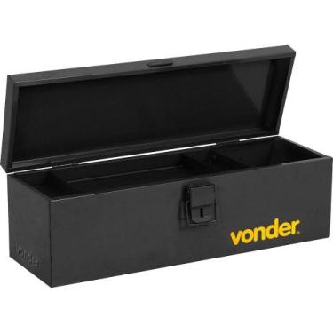 Imagem de Caixa metálica para ferramentas baú 500x160x170mm com bandeja - Vonder
