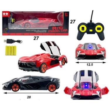 Imagem de Brinquedo carrinho  de luxo com controle remoto e bateria - toys