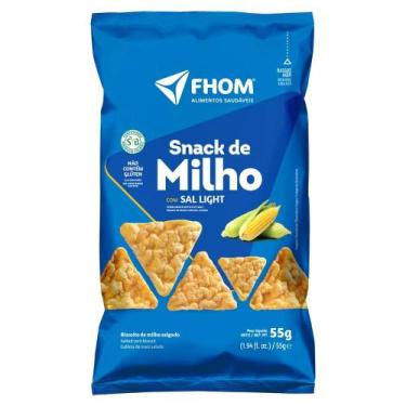 Imagem de Snack de Milho Sal Light Fhom 55g