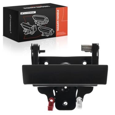 Imagem de A-Premium Maçaneta para porta traseira compatível com Chevrolet Silverado 1500 2007-2013, Silverado 2500 HD, Silverado 3500 HD e GMC Sierra 1500, Sierra 2500 HD, Sierra 3500 HD, Primed Black