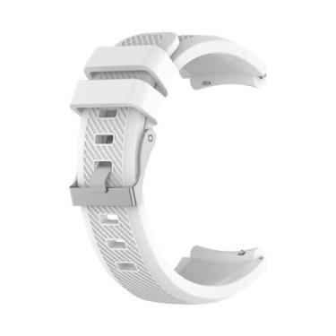 Imagem de Pulseira silicone 22mm para Zeblaze Stratos 2 - Estilo no Pulso, Branc