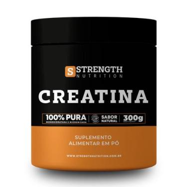 Imagem de Creatina Monohidratada Micronizada 300g 100% Pura Importada - Strength