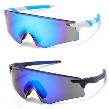 Imagem de Kit 2 Óculos Bike Ciclismo Masculino Feminino Proteção Uv400 - PENDULA