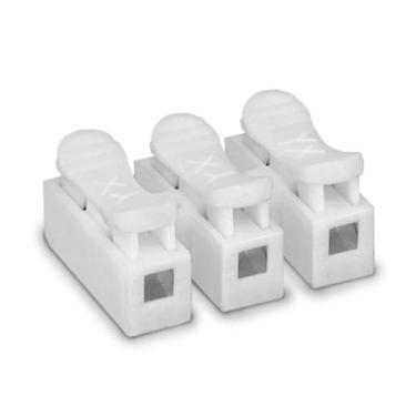 Imagem de Kit Conector de Emenda CH 10A 250V  Cabo 0,5~2,5mm²  - SIBRATEC, 3 via