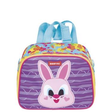 Imagem de Lancheira Térmica Infantil 2x1 Sestini 065989-00 KidsXCoelho, Colorido