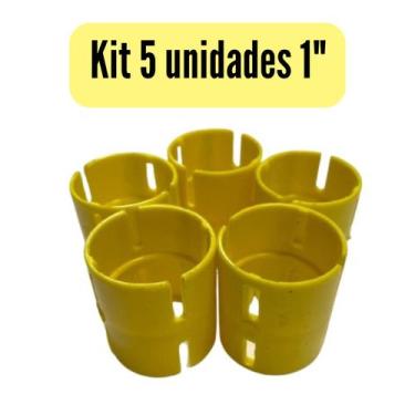 Imagem de Emenda Luva Conduíte 3/4 e 1" - Kit com 5 ou 10 unidades - Plastilit, 