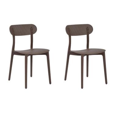 Imagem de Kit 2 Cadeiras Verte Eco Café - Rivatti