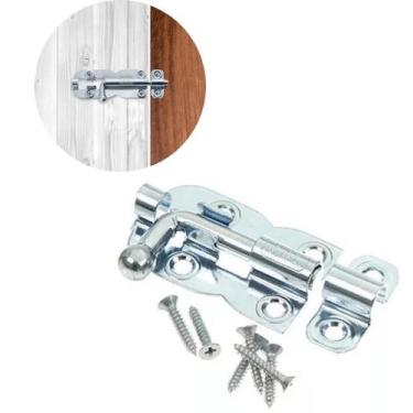 Imagem de Trinco Fio Para Porta Tranca Portão Em Aço 50 Mm 2 Pol - União Mundial