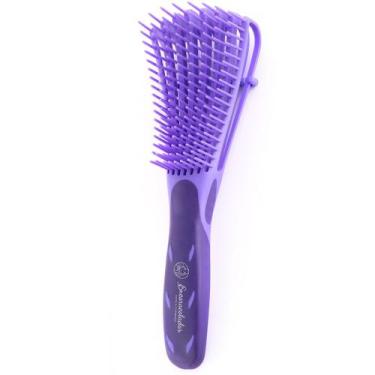 Imagem de Escova Polvo Pente Premium Original Encaracolados, Roxo