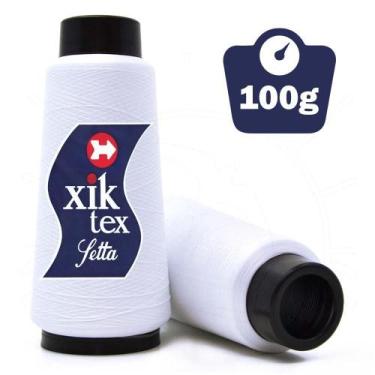 Imagem de Fio de Overlock Setta XIK 100g - Branco