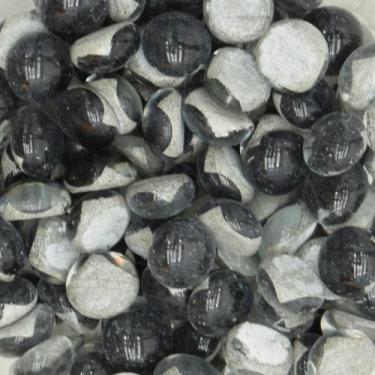 Imagem de Pastilha para Mosaico Gema - 100 gramas - Cristallo Decor, 700 - PRETO
