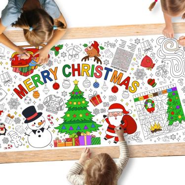 Imagem de Pôster de atividades de decorações de Natal Gatherfun 76x183cm