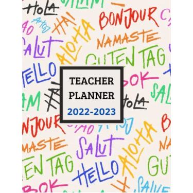 Imagem de Teacher Planner 2022-2023: Misery Teacher Planner (Remember Safety First) Weekely And Monthly Planner