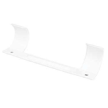 Imagem de Suporte para Tábua de Passar Roupa, Cabide de Ferro para Montagem na Parede Com Almofada de Borracha Antiderrapante para Lavanderia Rack de Armazenamento Evita (WHITE)