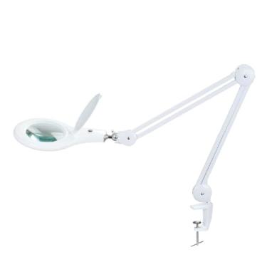 Imagem de Pro'sKit Lâmpada de lupa com grampo de mesa LED 110V