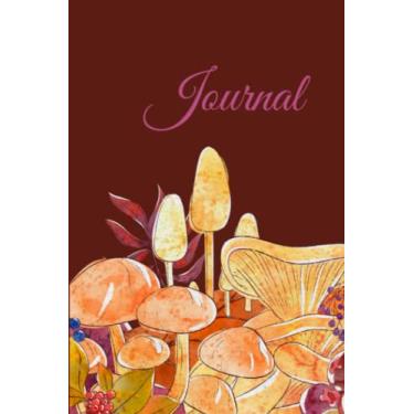 Imagem de Mushroom Notebook, Cottage Core Notebook, School Notebooks, Bullet Journal, Mushroom Composition Notebook, Plant Gifts, Cute Mushroom Notebooks, College Notebooks, 6" x 9"
