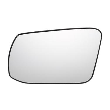 Imagem de ACROPIX Vidro retrovisor do lado esquerdo do motorista para Nissan Altima Sentra 2013 2014 2015 2016 2017 2018 com placa de suporte - Pacote com 1