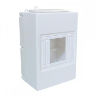 Imagem de Centrinho Steck Pvc 04 Disjuntor Din Sobrepor Branco Sct4, Branco