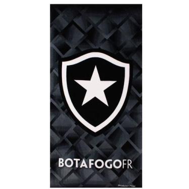 Imagem de Toalha Banho e Praia Time Buettner Aveludada Botafogo Brasão