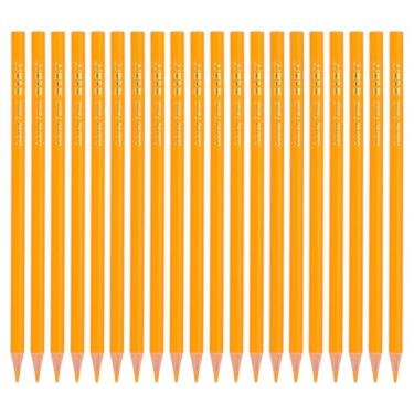 Imagem de PATIKIL Conjunto de lápis de cor laranja amarelo, 20 lápis de cor a óleo, lápis de desenho de madeira para artistas, pintura artística