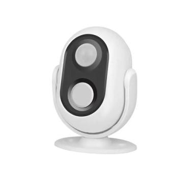 Imagem de BM607 Sensor Infravermelho Detecta Movimento Avisos Sonoros Visitas Di