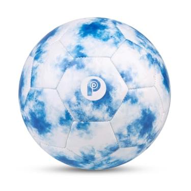 Imagem de PP PICADOR Bola de futebol tamanho 4, bola de futebol para crianças de 6 a 8 a 12 anos, meninas, meninos, atividades ao ar livre, esportes, treinamento, bola de recreação, bola de jogo, adolescentes,