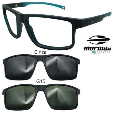 Imagem de Oculos Mormaii 6127 Swap 5 Com 2 Clipons - Escolha As Cores, Cinza