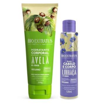Imagem de Hidratante Corporal Avelã e Óleo Cabelo e Corpo Bio Extratus