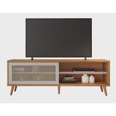 Imagem de Rack Bancada nt 1175 freijó/off white Notável