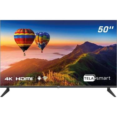 Imagem de Smart TV 50 HQ  4K Conversor Digital Externo 3 HDMI 2 USB Wi-Fi Android 11 Design Slim