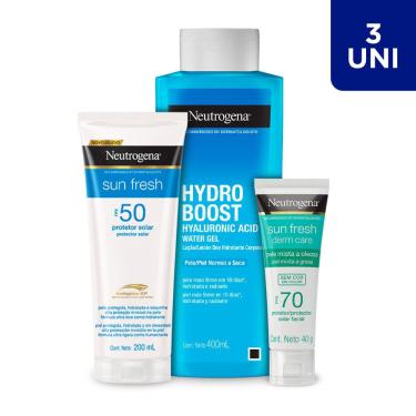 Imagem de Kit Proteção Solar e Hidratação Corporal para Pele Oleosa