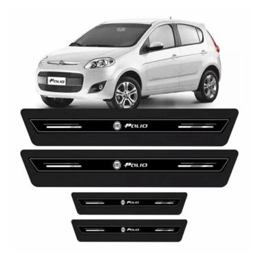 Imagem de Soleira De Porta Palio Preto Platinum 8 Peças