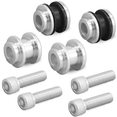 Imagem de SWESGI Kit de ferragens de encaixe para bagagens destacáveis Sissy Bar para Harley Softail Deluxe Low Rider Street Bob Fat Bob Sport Glide 114 FLDE FLHC FLSB FLSL FXBB FXFB 2018-2025 (2018 posterior)