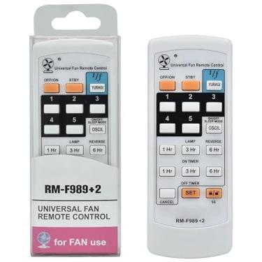 Imagem de XINFUTE Novo HUAYU RM-F989+2 ajuste universal para ventilador de teto Panasonic Midea Ventilador de parede remoto