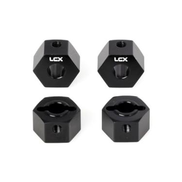 Imagem de LCX Racing 1/16 RC Truck Aluminum Front Rear Wheel Hex Wheel Adapter 12x8mm for Traxxas Mini-Maxx, Upgrades Parts Accessories