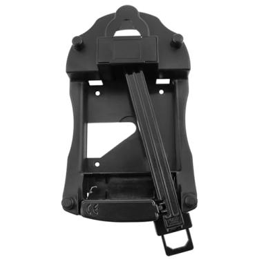 Imagem de Xhziy 1 peça relógio oscilante preto grande mecanismo de movimento com pêndulo para relógio de parede retrô relógio de parede europeu relógio manual DIY (preto)