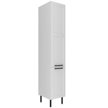 Imagem de Paneleiro 2 Portas 222x40 Cm Mdf Cz3339 Branco Tecno Mobili