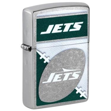 Imagem de Zippo NFL New York Jets Street isqueiro cromado de bolso