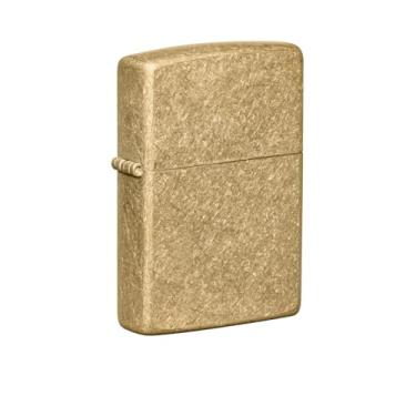 Imagem de Zippo Isqueiro de bolso Armor de latão ondulado