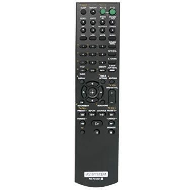 Imagem de Beyution Controle remoto substituído RM-AAU027 RMAAU027 adequado para receptor AV Sony HT-DDW5500 HT-DDW5000 HT-DDW8600 HT-7200DH HT-DDW7500 STR-DG720 STR-DH700 SS-WP7500 HT-DDW7500 W76000 Controle