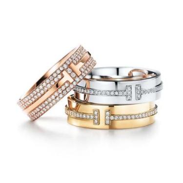 Imagem de Par de alianças Closet Joias Luxo em Ouro 18k com pedras, 10 a 33