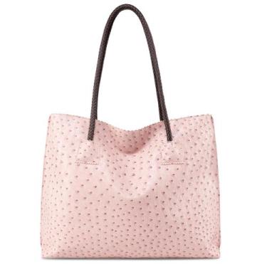 Imagem de Sacola Milan Chiva Chiva Leather para mulheres rosa MC-1038ROSE
