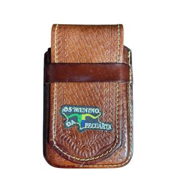 Imagem de Capa Capinha de celular bainha em couro legitimo estilo coutry - west 