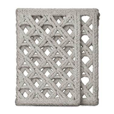 Imagem de Manta Decorativa  Peseira de Tricô 180x90 Decortextil