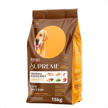 Imagem de Ração Quatree Supreme Cães Adultos Raças Médias e Grandes - 15Kg