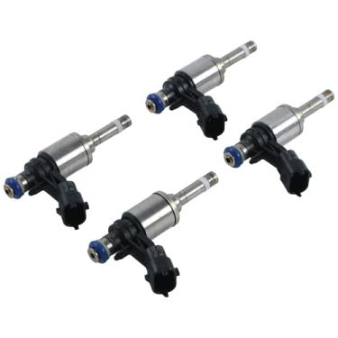 Imagem de DUDSN Conjunto de 4 injetores de combustível BB5Z-9F593-B compatíveis com Ford Edge Escape Explorer Focus Taurus para Land Rover Discover Sport LR2 Range Rover Evoque para Lincoln MKC MKT MKZ