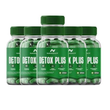 Imagem de Kit 6 Detox Plus Suplemento Termogênico 60 Cápsulas - Nanovit