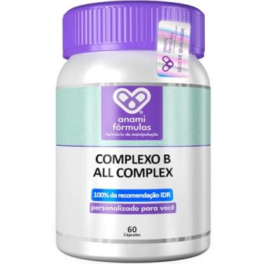 Imagem de Complexo B All Complex Vegan 60 Cápsulas