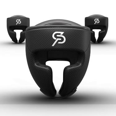 Imagem de SAEEPABUL Capacete De Boxe, Protetor Cabeça Para Crianças E Adultos, Adequado Todas As Idades, Treinamento Mma Kickboxing, Artes Marciais Karatê, Taekwondo Muay Thai, Maya Black