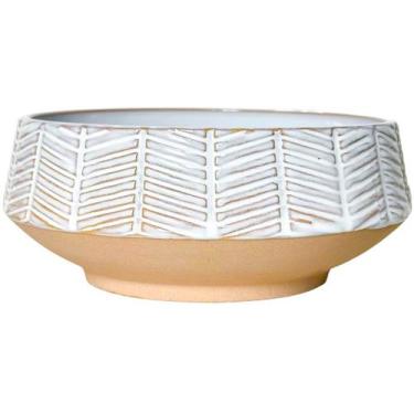 Imagem de Vaso Cachepot Bacia Cerâmica Para Decoração Flores e Planta - Tuut